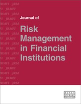 cover image, Journal of Risk Management in Financial Institutions