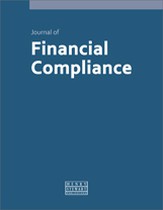 cover image, Journal of Financial Compliance