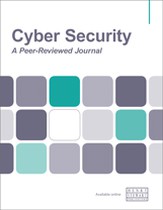 cover image, Cyber Security: A Peer-Reviewed Journal