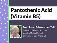 Pantothenic acid (vitamin B5)