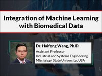 Integration of machine learning with biomedical data