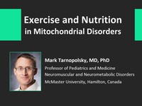 Exercise and nutrition in mitochondrial disorders