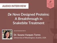 De novo designed proteins: a breakthrough in snakebite treatment