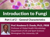 Introduction to fungi: general characteristics