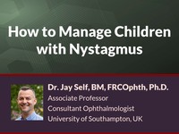 How to manage children with nystagmus