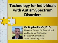Technology for individuals with autism spectrum disorders