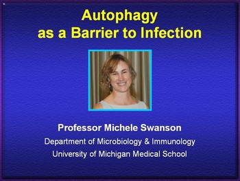 Autophagy as a barrier to infection Video tutorial by HSTalks