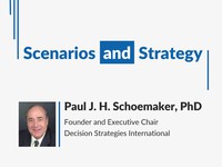 Scenarios and strategy