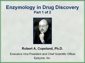 Enzymology In Drug Discovery 1 Hstalks