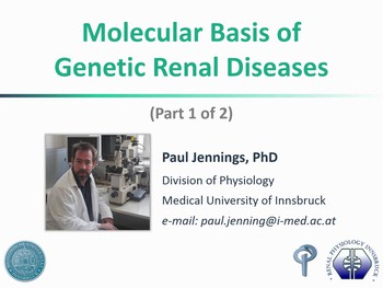Molecular basis of genetic renal diseases 1 | HSTalks
