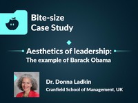 Aesthetics of leadership: the example of Barack Obama