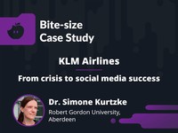 KLM Airlines: from crisis to social media success