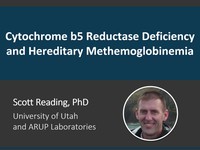 Cytochrome b5 reductase deficiency and hereditary methemoglobinemia