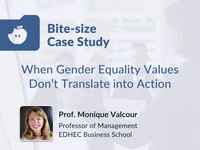 When gender equality values don't translate into action