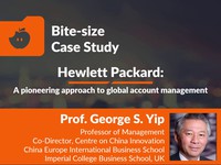 Hewlett Packard: a pioneering approach to global account management