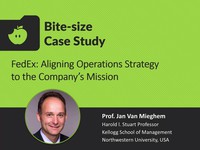 FedEx: aligning operations strategy to the company's mission