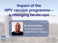 Impact of the HPV vaccine programme – a changing landscape