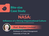 NASA: Influence of a strong organizational culture