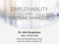 Employability and first line managers