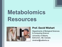 Metabolomics resources