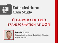 Customer centred transformation at E.ON