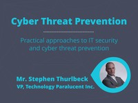 Cyber threat prevention