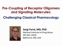 Pre-coupling of receptor oligomers and signaling molecules
