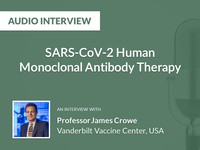 SARS-CoV-2 human monoclonal antibody therapy
