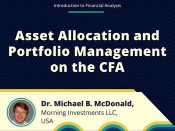 Asset allocation and portfolio management on the CFA | HSTalks