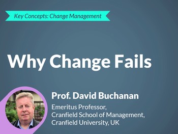 Why change fails | HSTalks