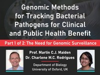 Genomic methods for tracking bacterial pathogens for clinical and public health benefit: the need for genomic surveillance