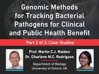 Genomic methods for tracking bacterial pathogens for clinical and public health benefit: case studies