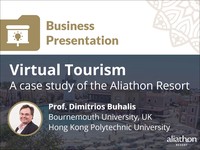 Virtual tourism: a case study of the Aliathon Resort