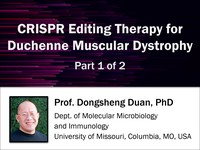 CRISPR editing therapy for Duchenne Muscular Dystrophy 1