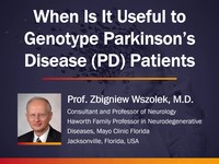 When is it useful to genotype PD patients?