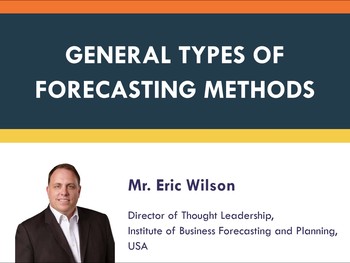 General types of forecasting methods | HSTalks