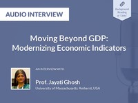Moving beyond GDP: modernizing economic indicators