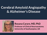 Cerebral amyloid angiopathy & Alzheimer’s disease