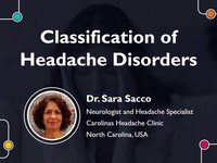 Classification of headache disorders