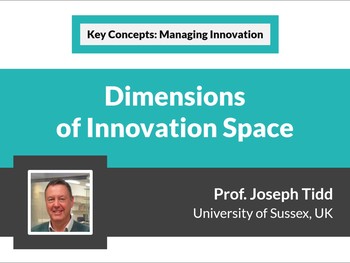 Dimensions of innovation space | HSTalks