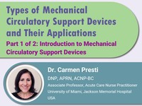 Mechanical circulatory support devices and their applications: introduction to mechanical circulatory support devices