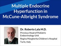 Multiple endocrine hyperfunction in McCune-Albright syndrome