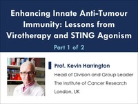 Enhancing innate anti-tumour immunity: lessons from virotherapy and STING agonism