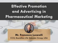 Effective promotion and advertising in pharmaceutical marketing