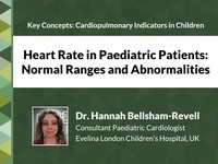 Heart rate in paediatric patients: normal ranges and abnormalities