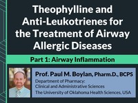 Theophylline and anti-leukotrienes for the treatment of airway allergic diseases: airway inflammation